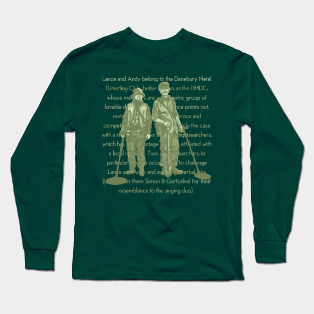 Detectorists Lance and Andy Long Sleeve T-Shirt by Slightly Unhinged